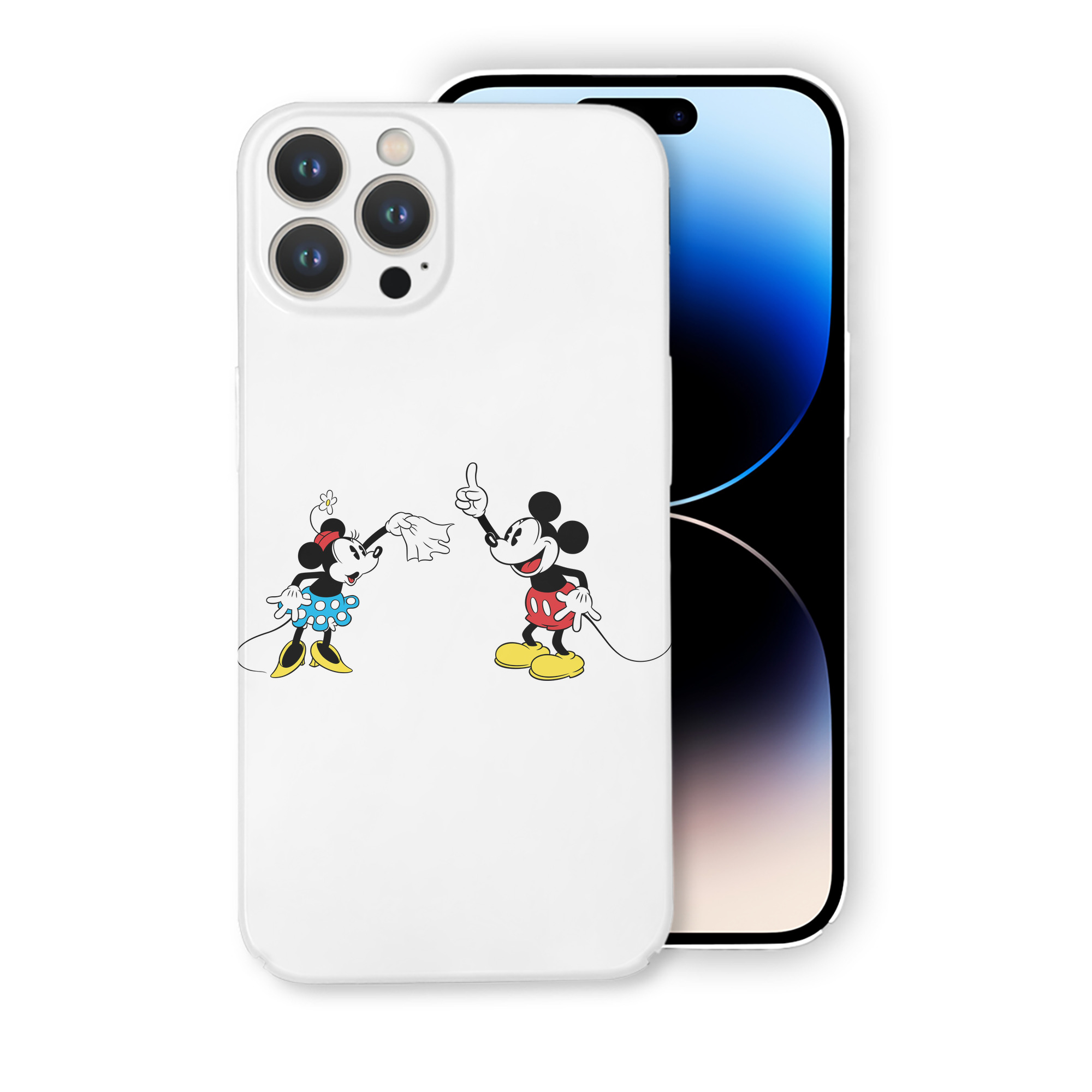（画像用） ミッキーマウス Mickey Mouse 【iPhone 14シリーズ対応】ハードケース